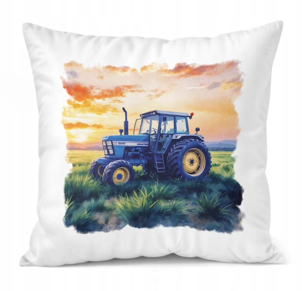 Poduszka 38x38cm Dla Fanów Traktorów Rolników Dla Dzieci Prezent