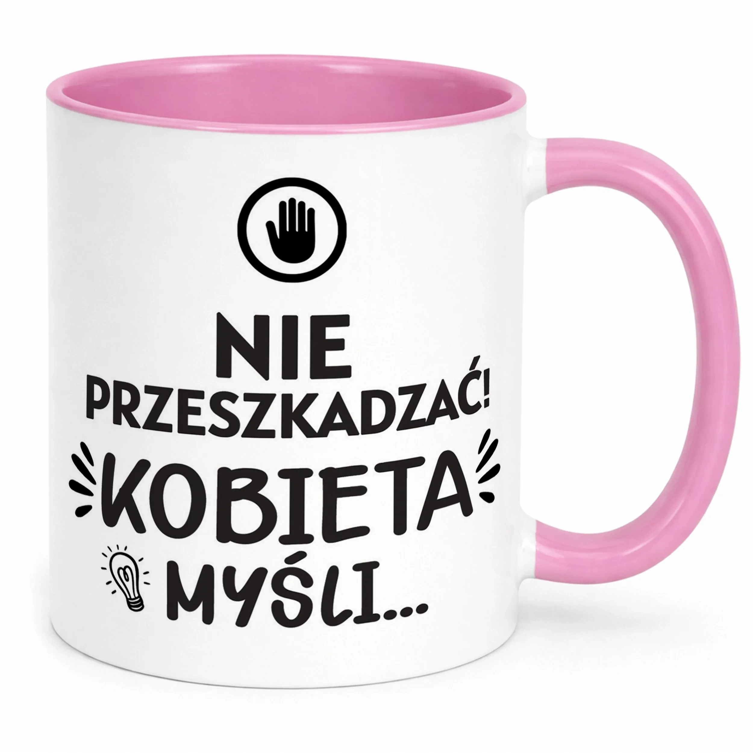 Kubek Różowy Dzień Kobiet Dla Kobiety Dziewczyny Prezent Upominek