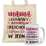 Zestaw Kubek + Torba Dzień Matki Dla Mamy Prezent Upominek