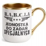 Kubek Premium Złoty Dzień Babci Dla Babci Prezent Upominek