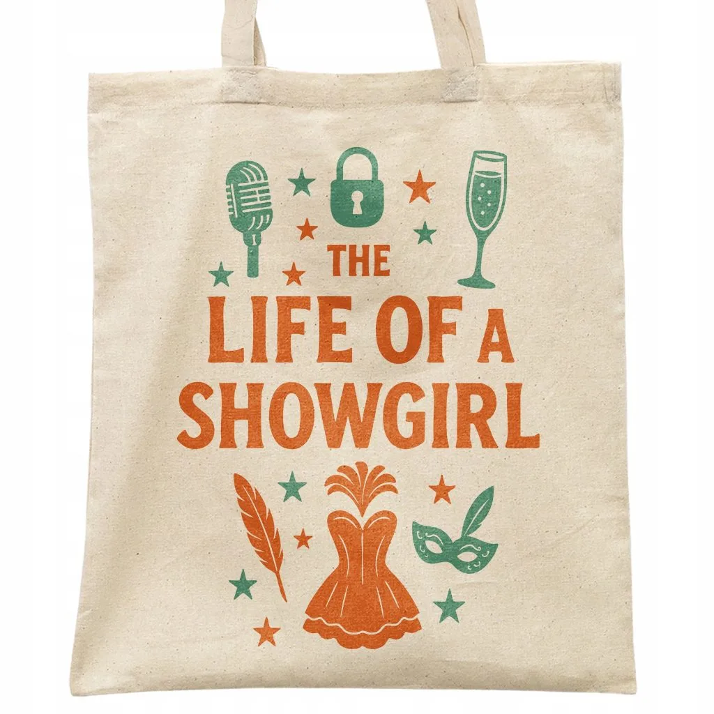 Torba bawełniana na zakupy Taylor Swift The Life Of A Showgirl Dla Fanów