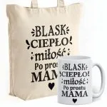 Zestaw Kubek + Torba Premium Dzień Matki Dla Mamy Prezent Upominek