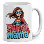 Kubek ceramiczny Dzień Matki Dla Mamy Prezent Upominek Super Mama