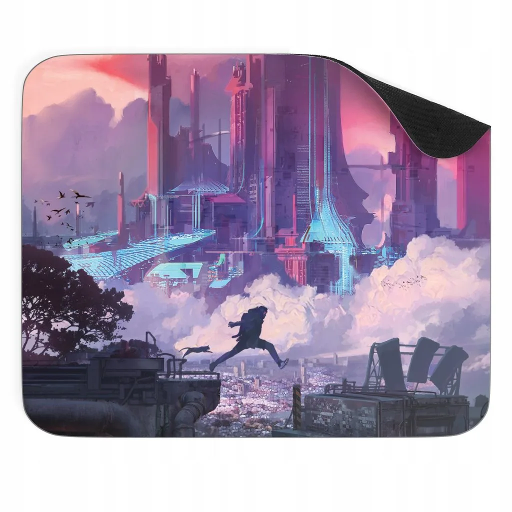 Podkładka pod mysz 22×18 cm Cyberpunk 2077 Arasaka Przyszłość dla gracza