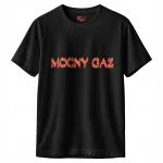 Koszulka czarna męska Mocny Gaz Memy r. 3XL