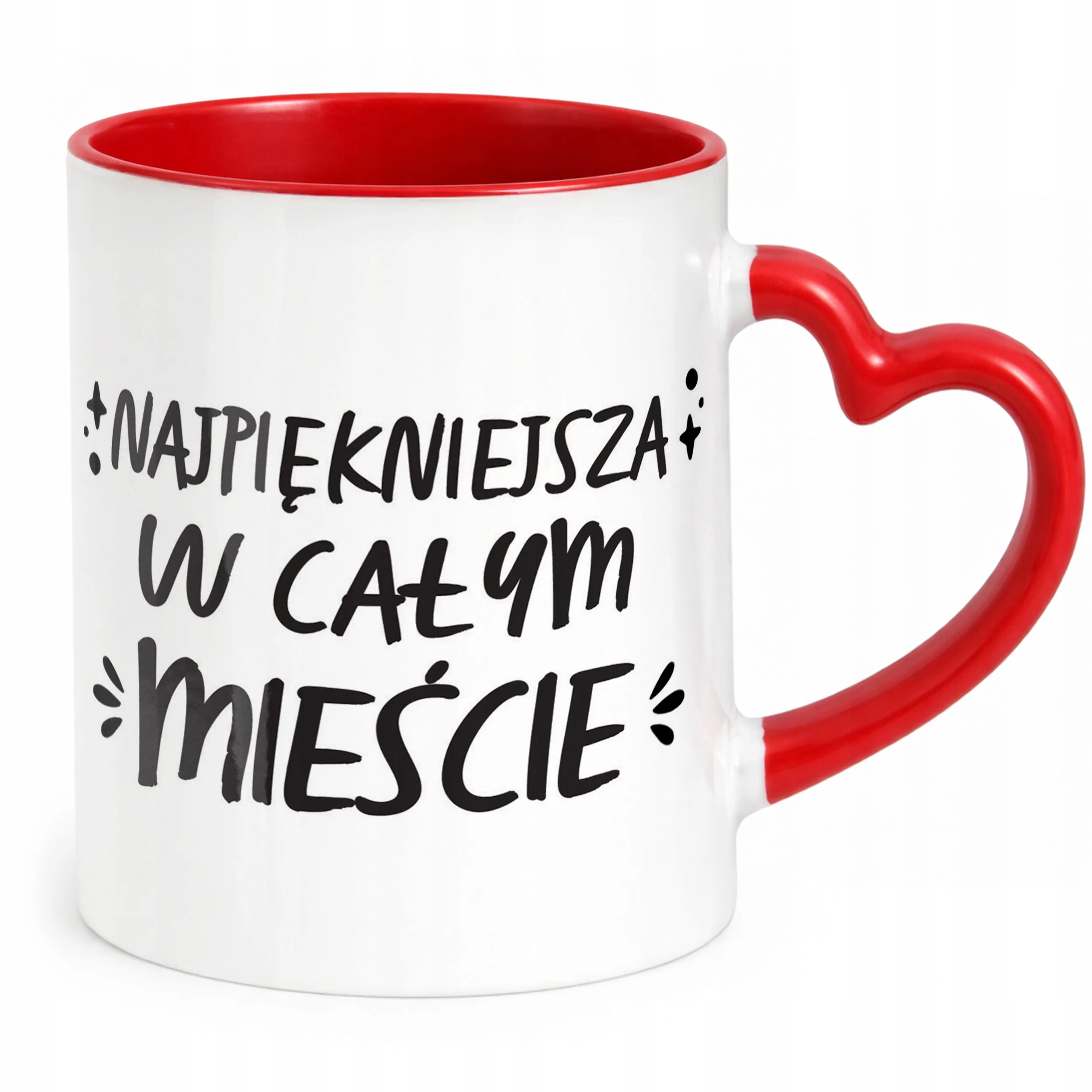 Kubek Czerwony Dzień Kobiet Dla Kobiety Dziewczyny Prezent Upominek