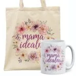 Zestaw Kubek + Torba Dzień Matki Dla Mamy Prezent Upominek