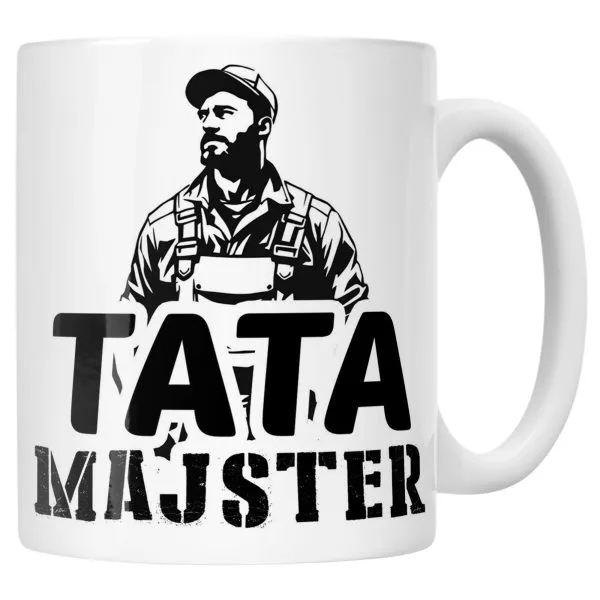 Kubek ceramiczny Dzień Ojca Dla Taty Tata Majster Prezent