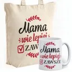 Zestaw Kubek + Torba Premium Dzień Matki Dla Mamy Prezent Upominek
