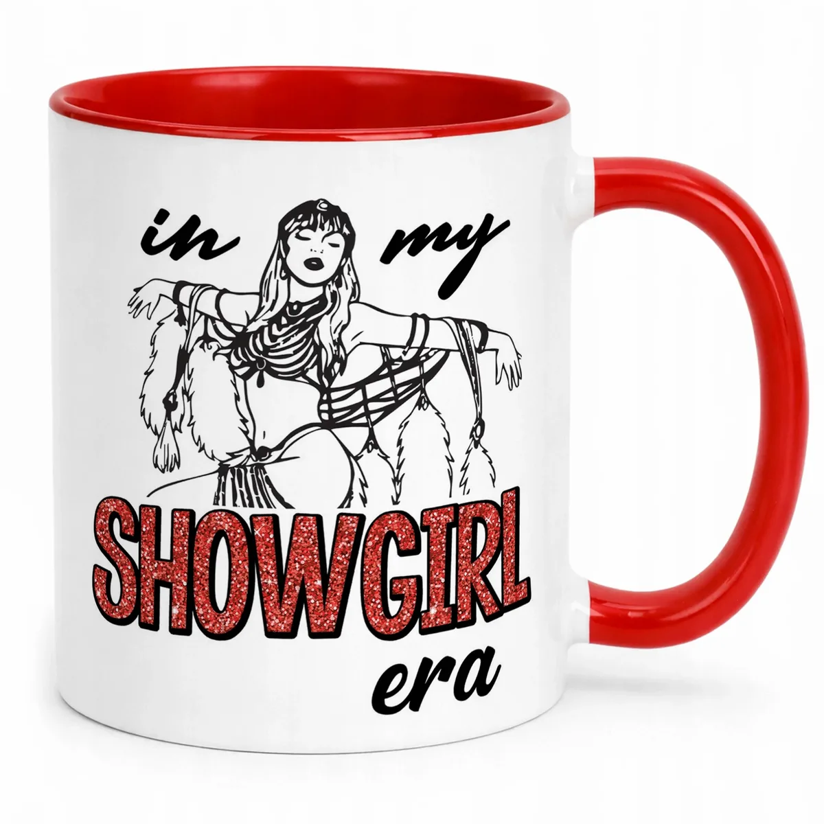Kubek ceramiczny Taylor Swift The Life Of A Showgirl Dla Fanów Prezent