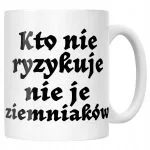 Kubek ceramiczny 1670 Kto Nie Ryzykuje Dla Fanów Serialu Prezent