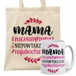 Zestaw Kubek + Torba Dzień Matki Dla Mamy Prezent Upominek