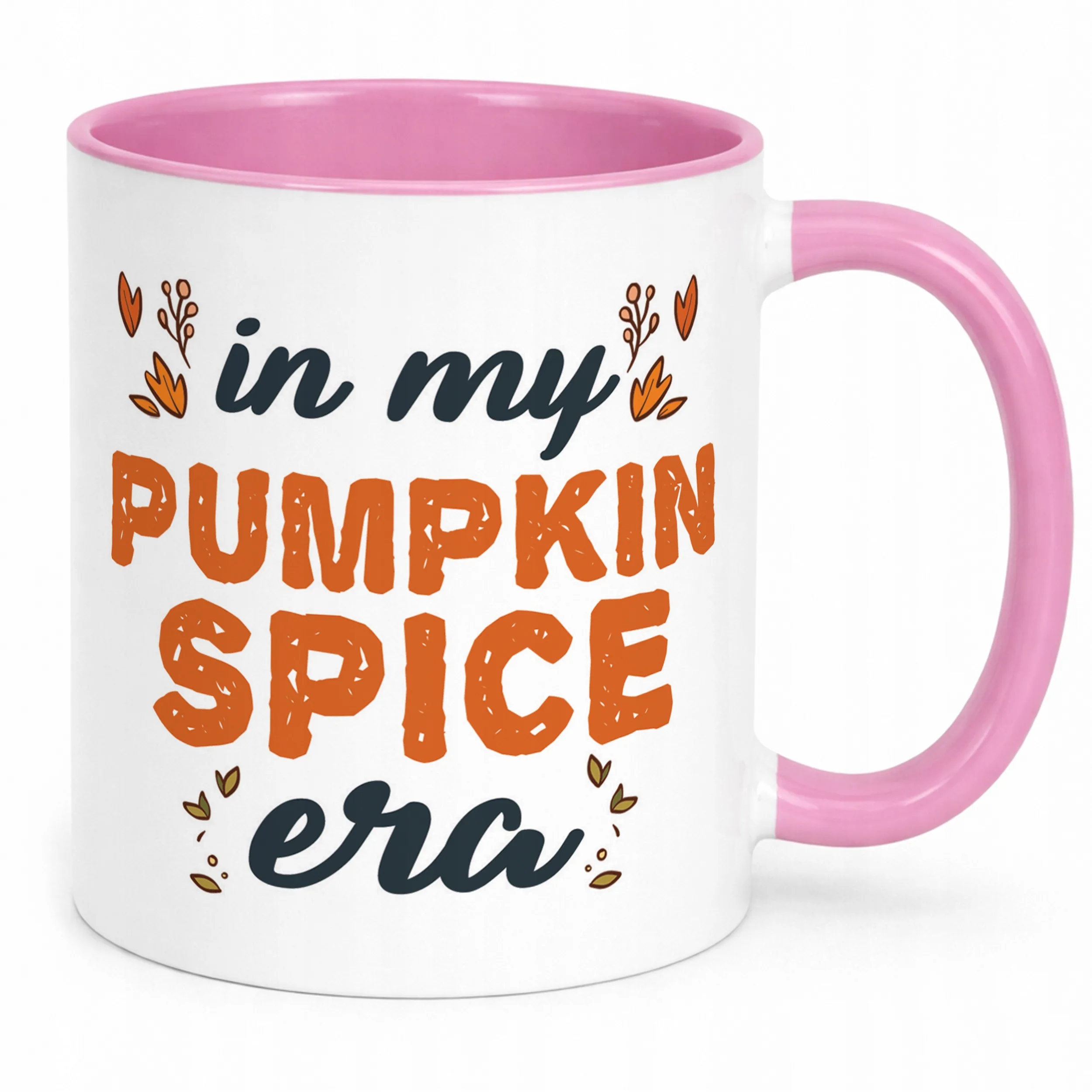 Kubek Różowy Jesienny Jesień In My Pumpkin Spice Era Dynia Prezent