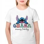 Koszulka biała dziecięca Stitch Lilo i Stich Dla Fanów