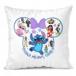 Poduszka 38x38cm Stitch Lilo i Stich Bajka Dla Dzieci Prezent