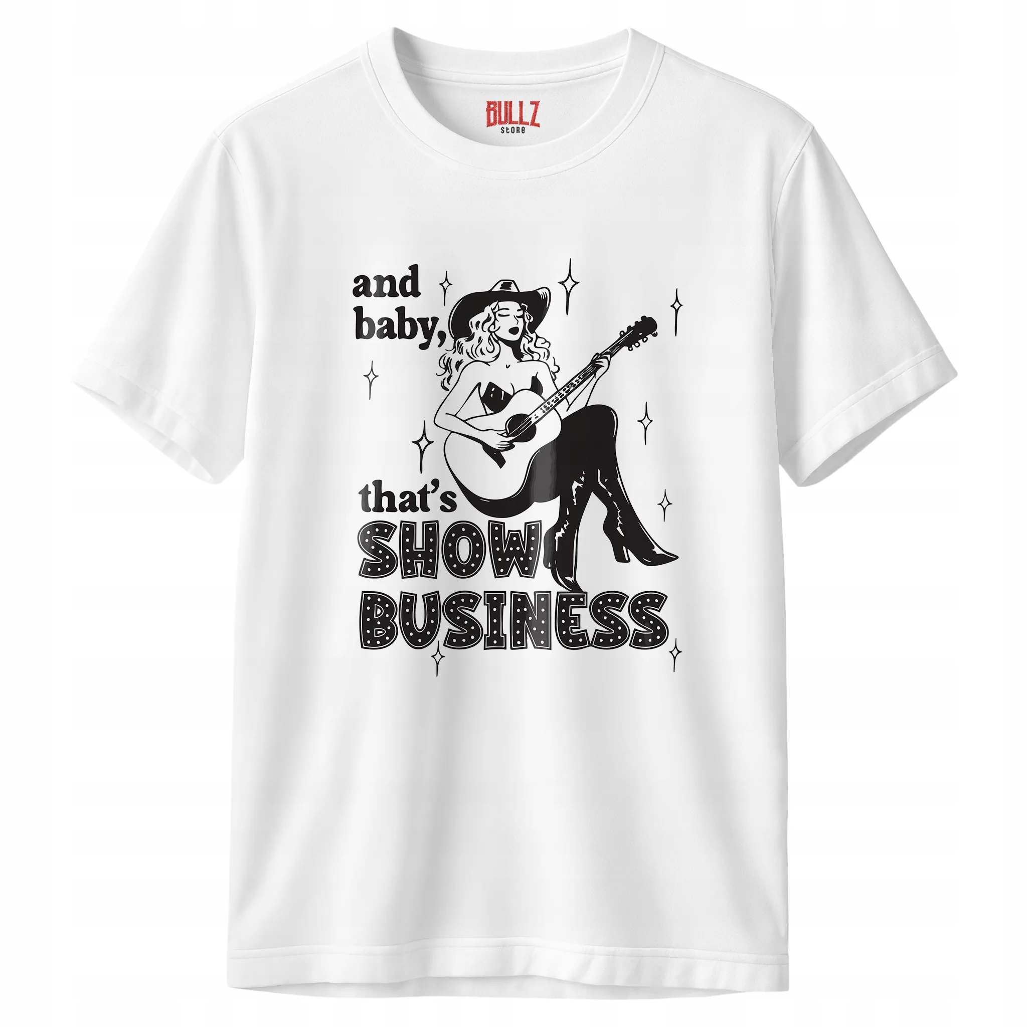 Koszulka biała męska Taylor Swift The Life Of A Showgirl Prezent r. 3XL