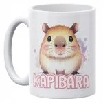 Kubek ceramiczny 330 ml Kapibara Zwierzak Słodki Prezent Upominek