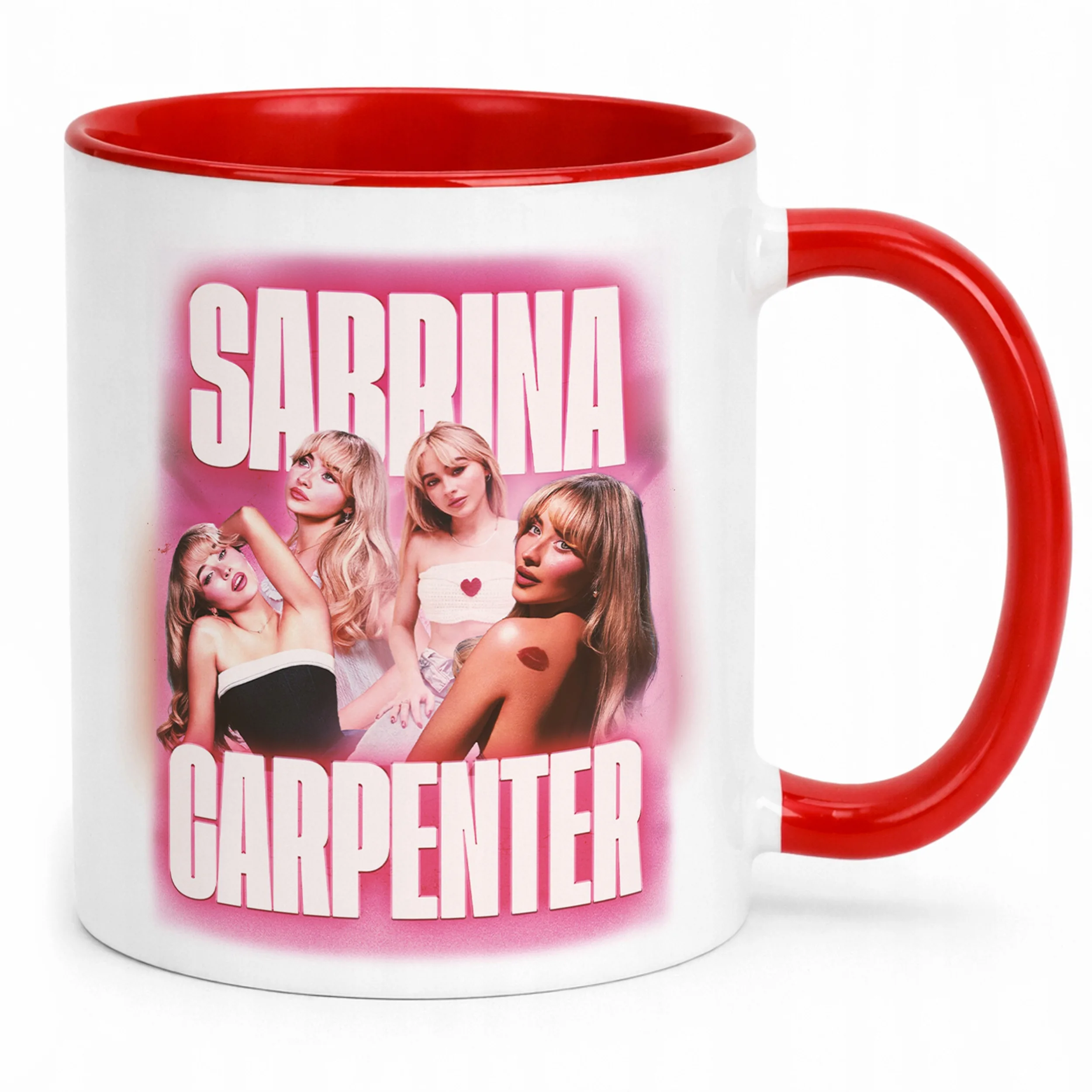 Kubek Czerwony Sabrina Carpenter Dla Fanów Prezent Upominek