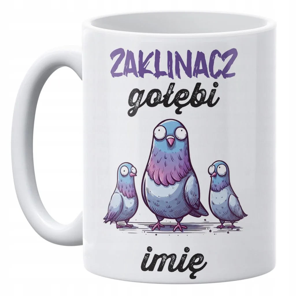 Kubek ceramiczny 330 ml Dla Gołębiarzy Prezent Upominek Personalizowany