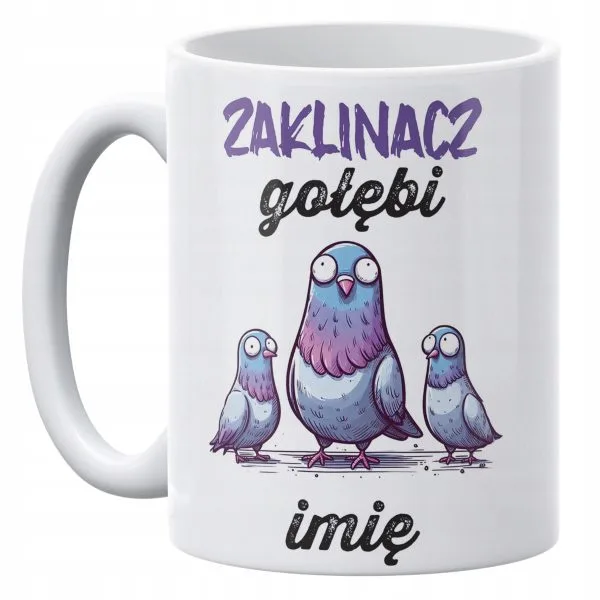 Kubek ceramiczny 330 ml Dla Gołębiarzy Prezent Upominek Personalizowany