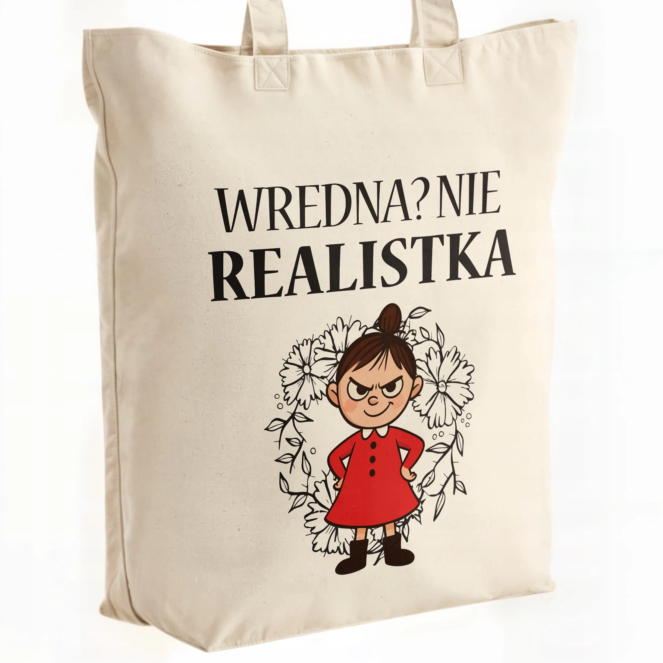 Torba bawełniana premium Dzień Kobiet Prezent Zabawny Upominek