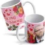 Kubek Grzegorz Braun Smacznej Kawusi