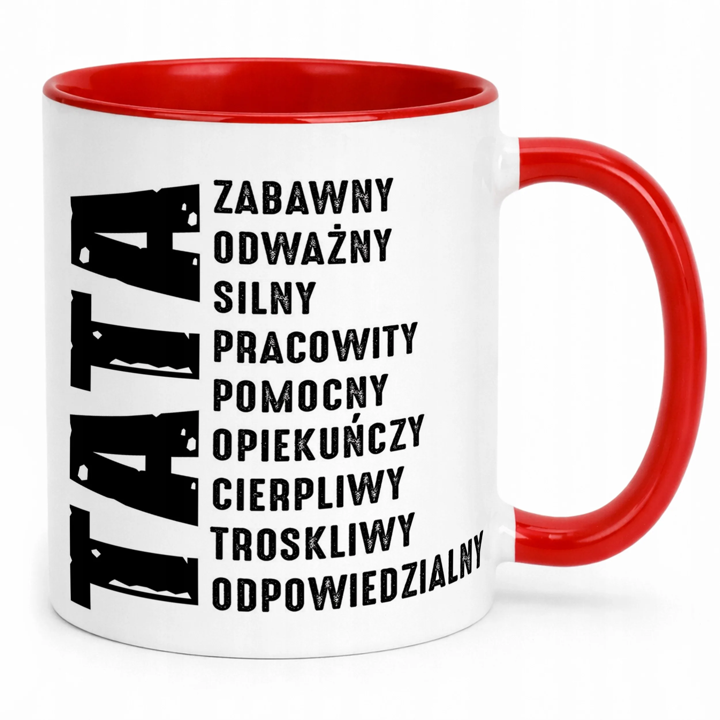 Kubek ceramiczny Dzień Ojca Dla Taty TATA Prezent Upominek