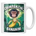 Kubek ceramiczny Chimpanzini Bananini viral tiktok brainrot