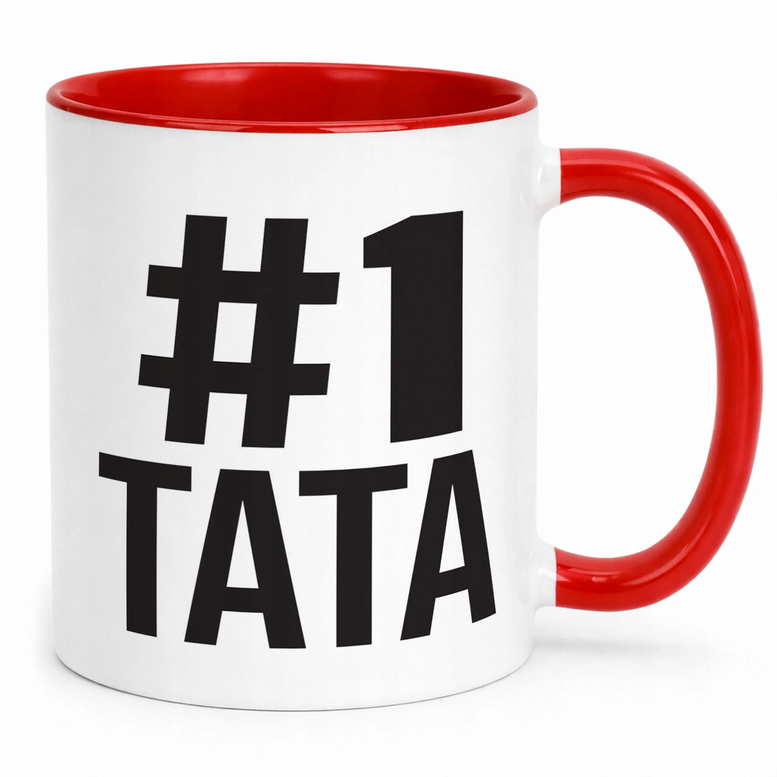 Kubek ceramiczny Dzień Ojca 1# TATA Prezent Upominek Dla Taty