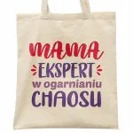 Torba bawełniana na zakupy Dzień Matki Dla Mamy Prezent Mama Ekspert