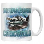Kubek ceramiczny BRAINROT Bombardiro Crocodilo Memy Zabawny TikTok Viral