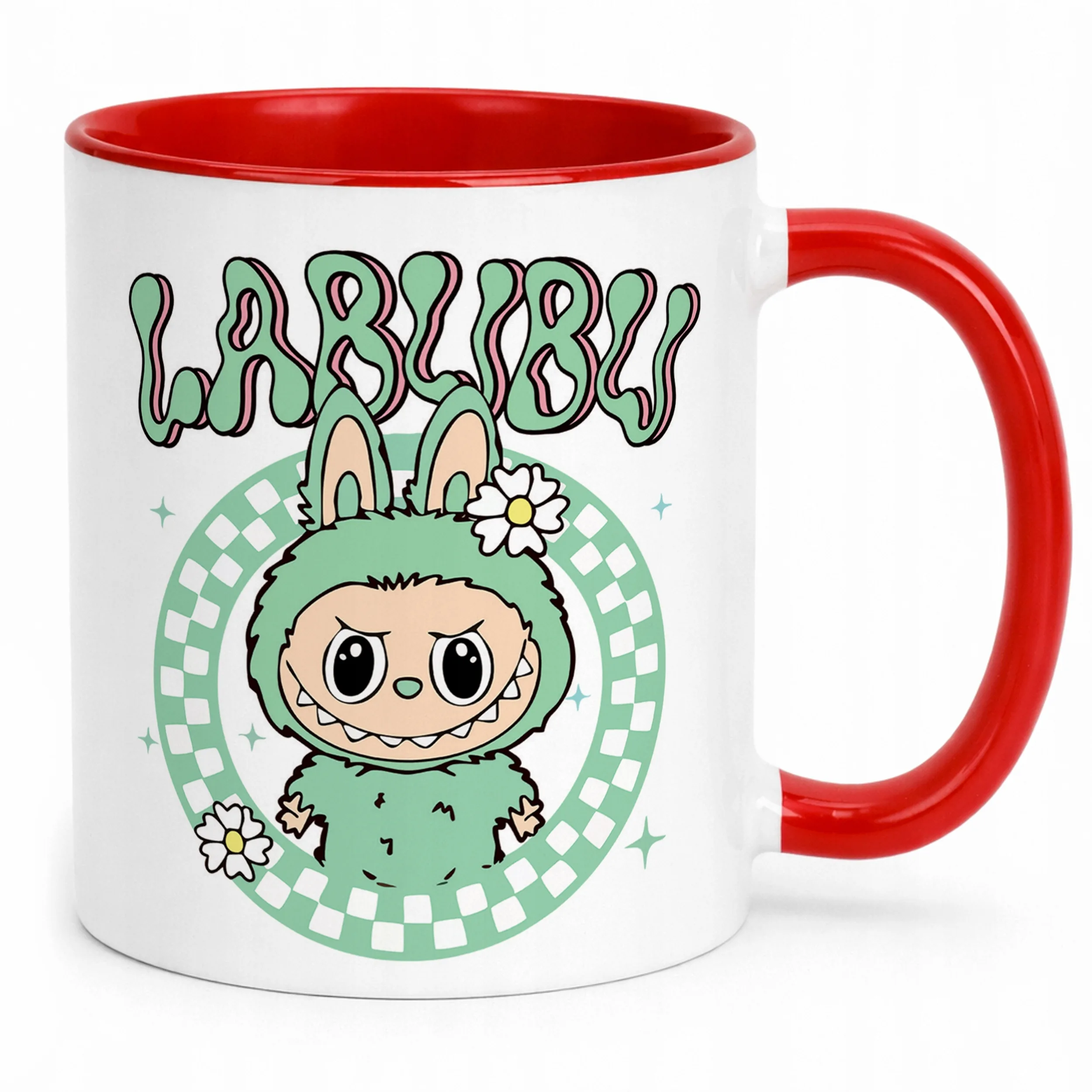 Kubek ceramiczny Labubu Dla Dzieci Prezent Urocze Potworki