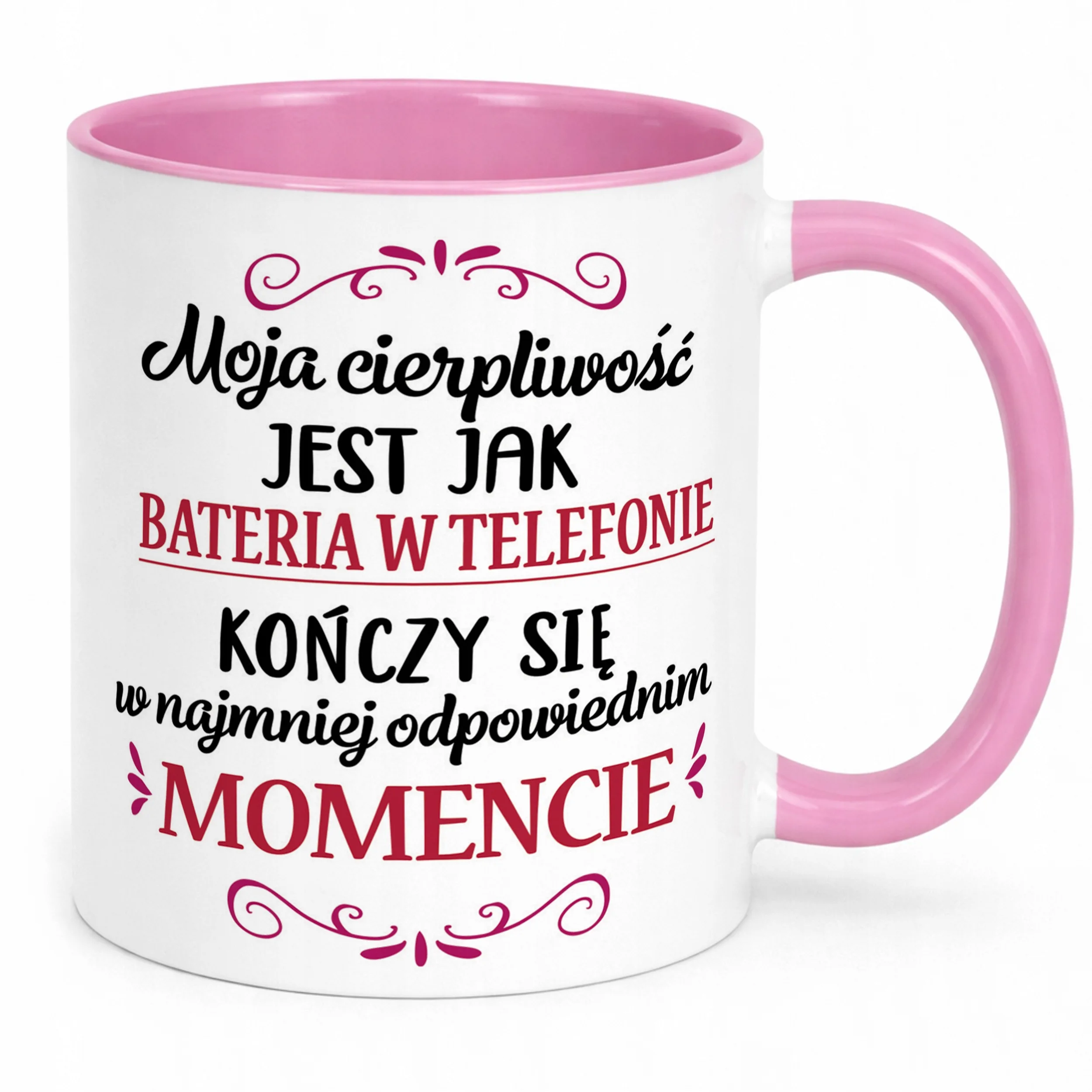 Kubek Różowy Dzień Kobiet Dla Kobiety Dziewczyny Prezent Upominek