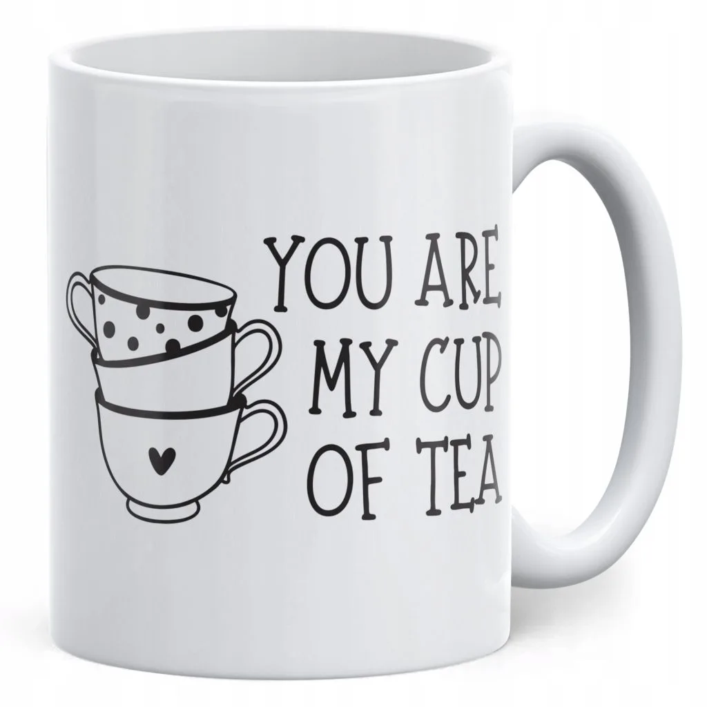 Kubek walentynkowy na Walentynki You Are My Cup Of Tea Prezent