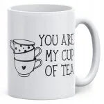 Kubek walentynkowy na Walentynki You Are My Cup Of Tea Prezent