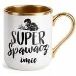 Kubek Premium Złoty Personalizowany Super Spawacz Prezent Upominek