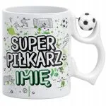 Kubek piłkarski personalizowany Super Piłkarz Dla Piłkarza Prezent