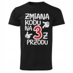 Koszulka męska czarna Zmiana Kodu Na 30 Urodziny Prezent Upominek