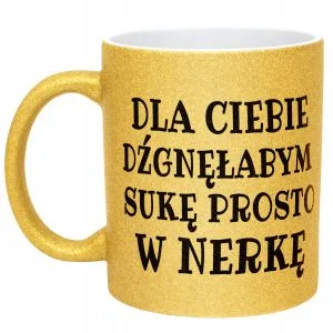 Kubki brokatowe