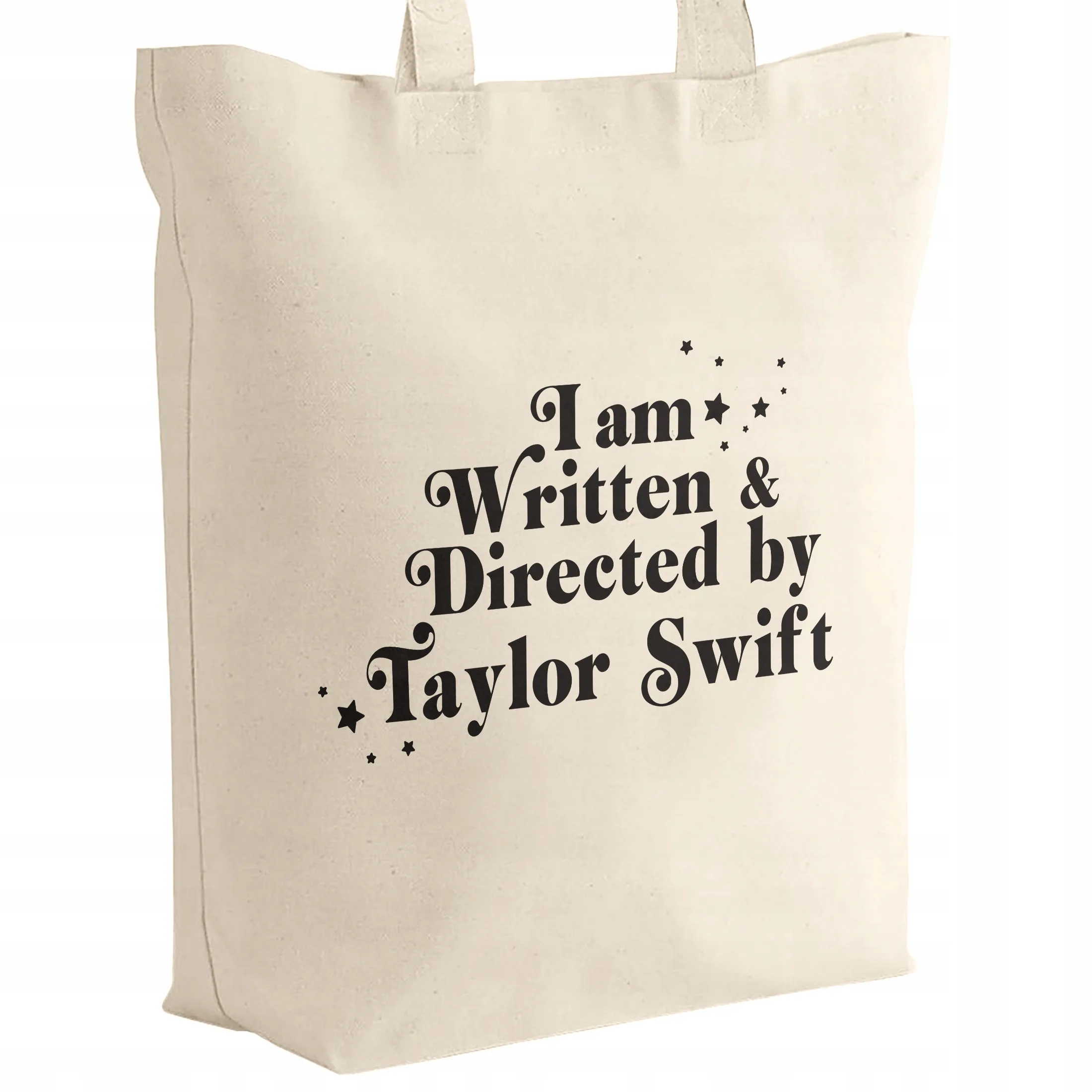Torba bawełniana z dnem na zakupy 42x38x10 Dla fanów Taylor Swift