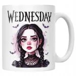 Kubek ceramiczny Nevermore Wednesday Addams Dla Fanów Prezent