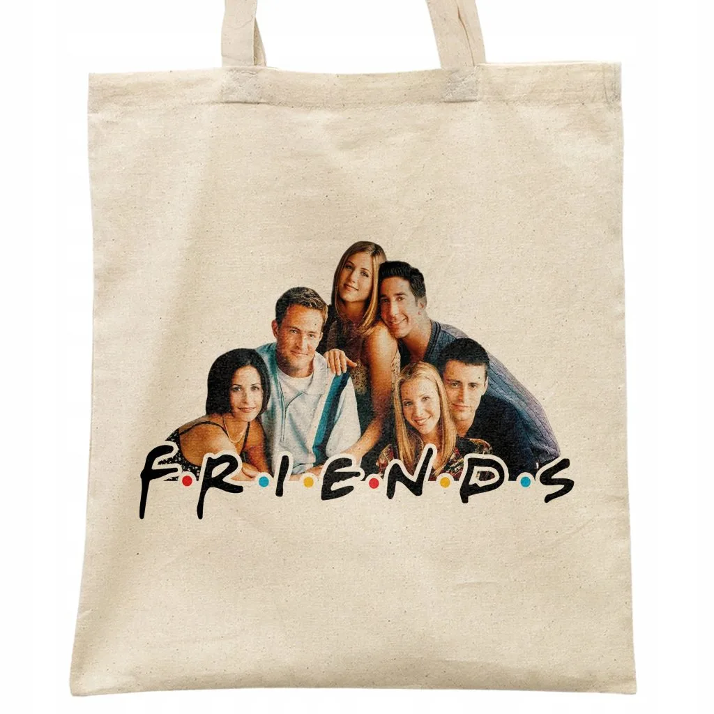 Torba bawełniana na zakupy Friends Przyjaciele Dla Fanów Serialu Prezent