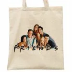 Torba bawełniana na zakupy Friends Przyjaciele Dla Fanów Serialu Prezent
