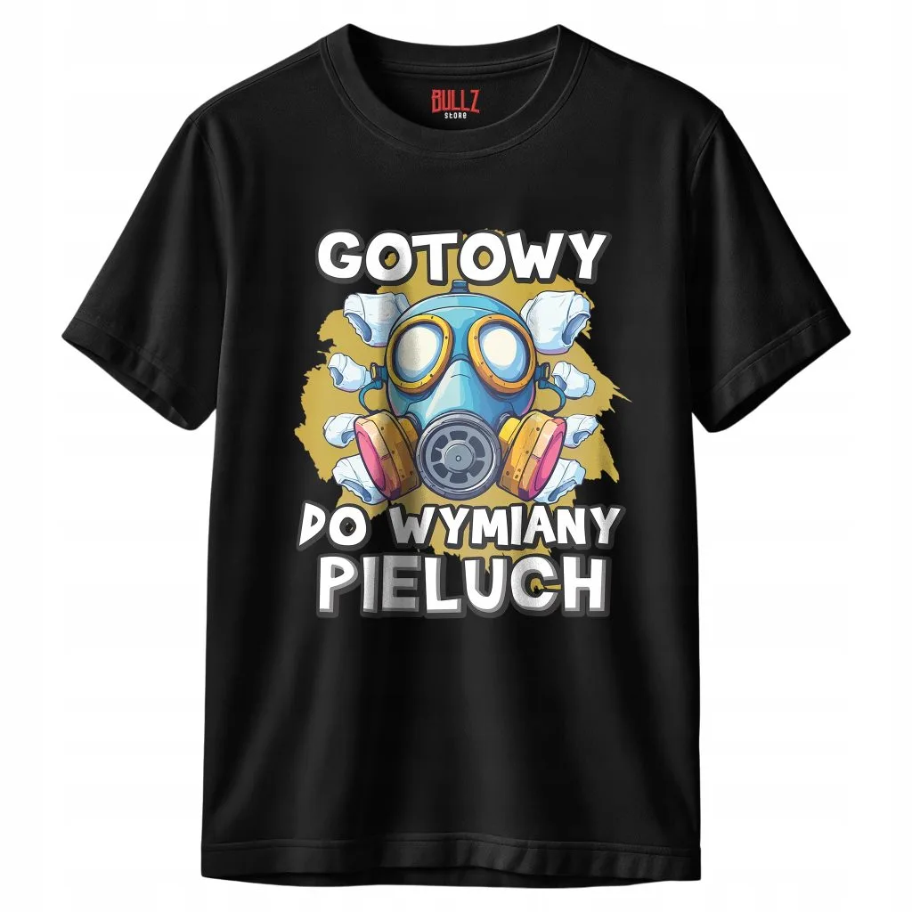 Koszulka czarna męska Dzień Ojca Dla Taty Prezent r. 3XL