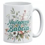 Kubek ceramiczny 330 ml Na Dzień Babci Prezent Upominek Najlepsza Babcia