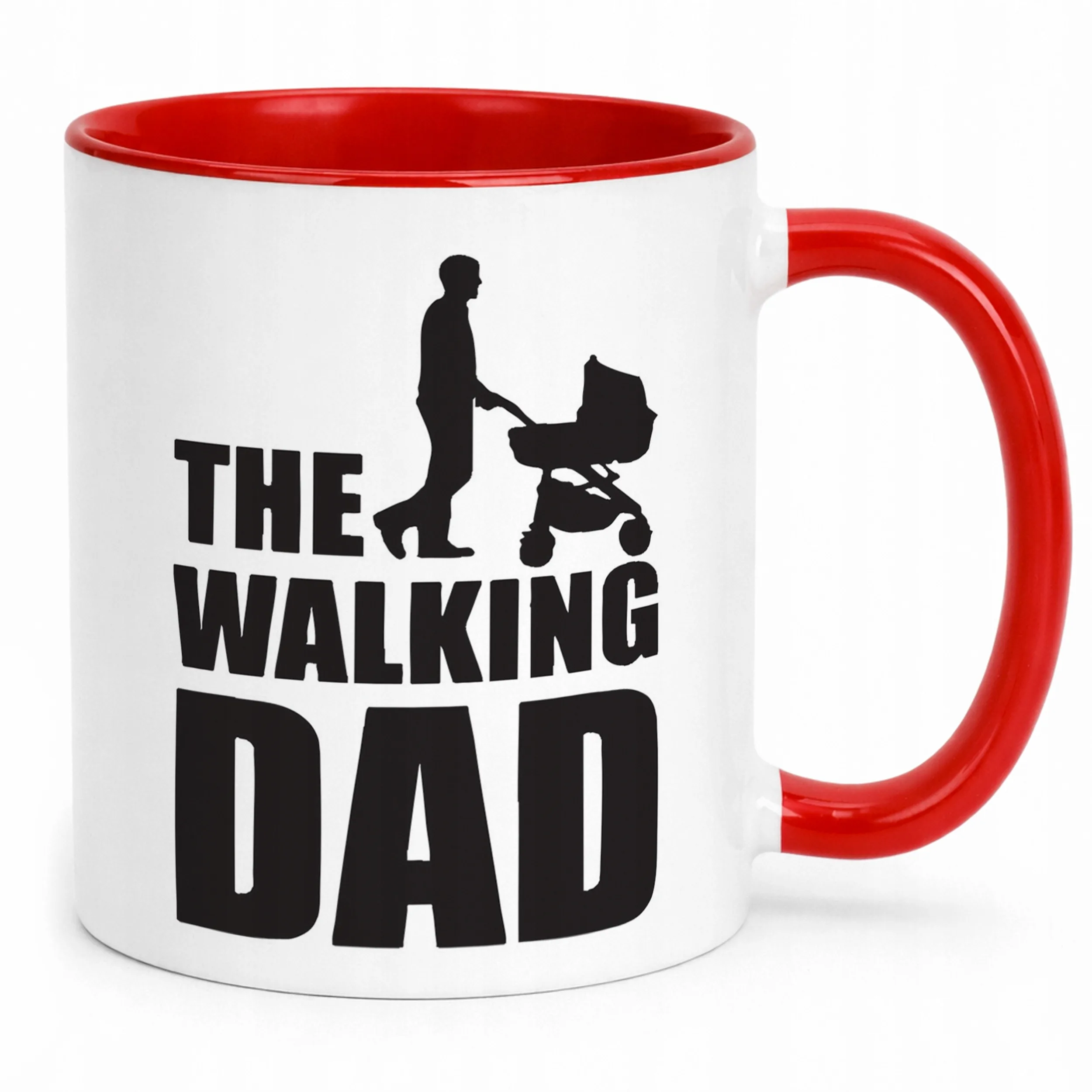 Kubek ceramiczny Dzień Ojca Dla Taty The Walking Dad Prezent