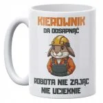 Kubek ceramiczny 330 ml Kierownik da odsapnąć Do Pracy Zabawny Prezent