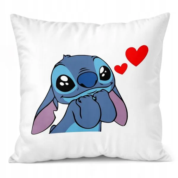 Poduszka 38x38cm Stitch Lilo i Stich Bajka Dla Dzieci Prezent