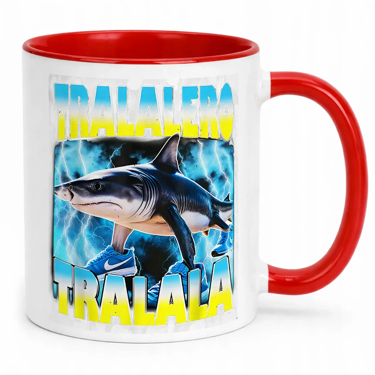 Kubek ceramiczny Tralalero Tralala viral tiktok brainrot mem