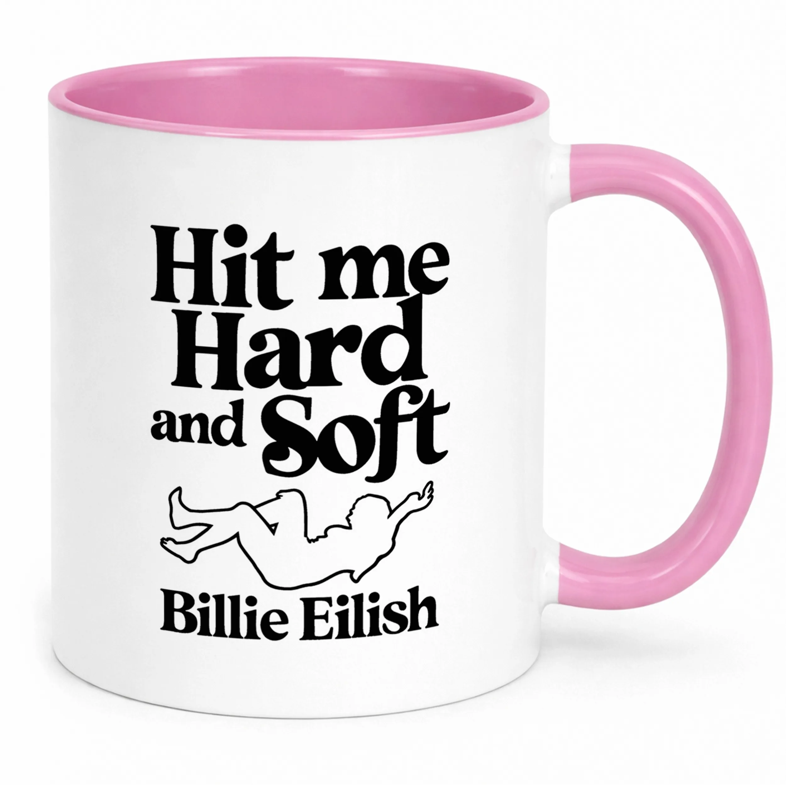 Kubek Różowy Billie Eilish Hit Me Hard And Soft Dla Fanów Prezent